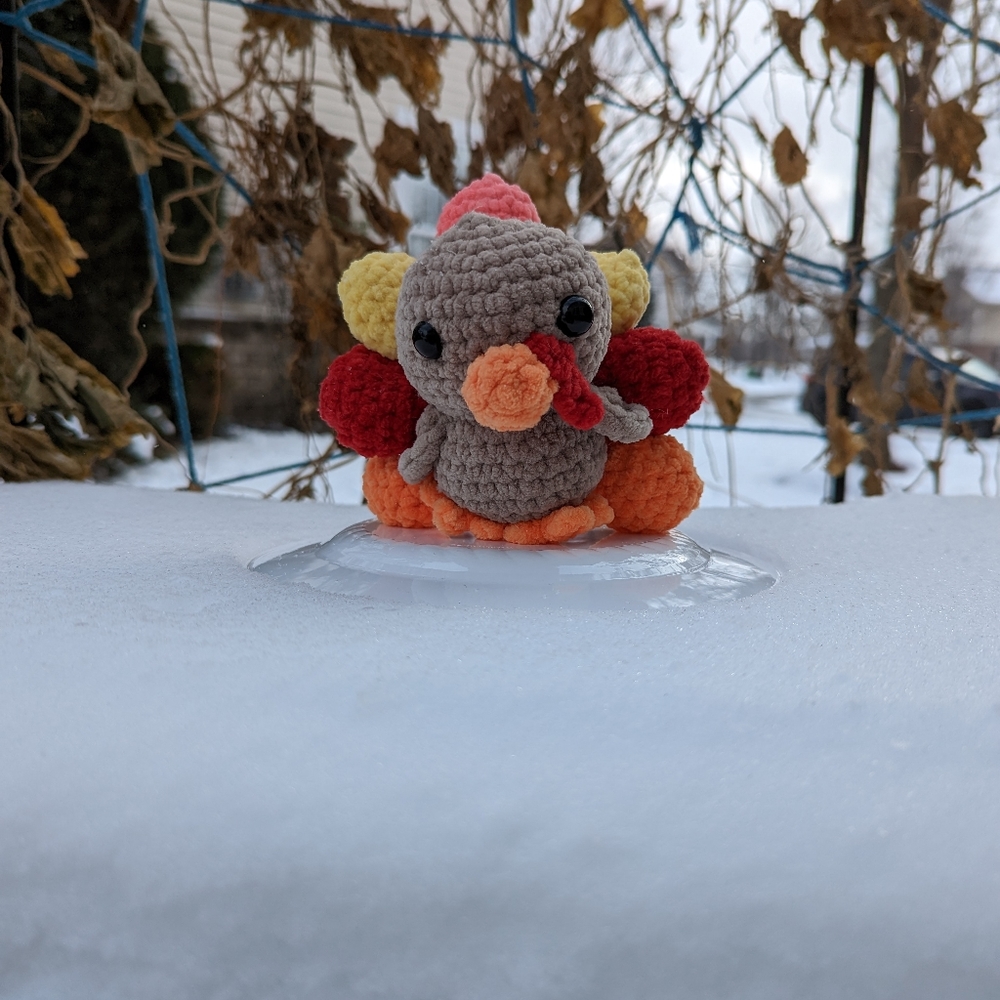 Handmade Crochet Turkey plush